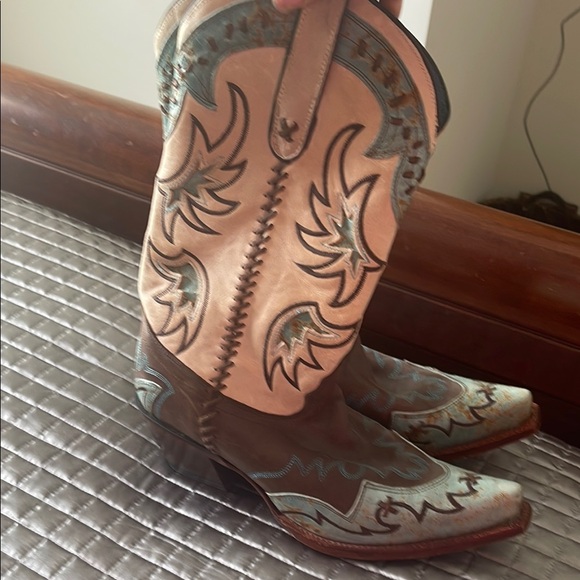 Ariat Women's Ankle Boots - Brown and Cream - Picture 4 of 4
